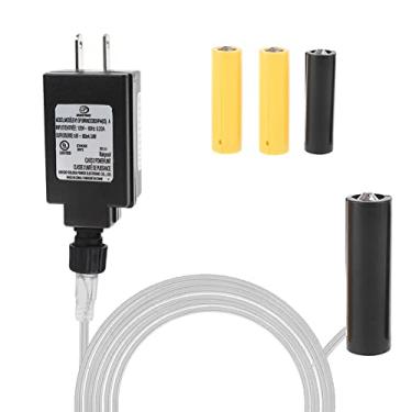 Imagem de Substituição de bateria AA, adaptador de alimentação CA para CC, substitui 2 ou 3 pilhas AA, eliminador de bateria LR6 AA, fonte de alimentação para decoração de luz LED, interior e exterior