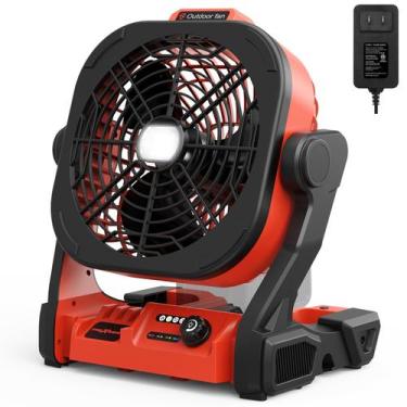 Imagem de Ventilador operado por bateria TREXEEN para Milwaukee M18 com adaptado