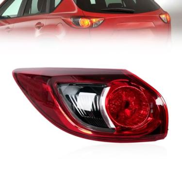 Imagem de JESYMBX Para Mazda CX5 CX-5 2013-2016 Luz traseira do carro Freio Stop Turn Signal Lâmpada traseira Lanterna traseira Lâmpada traseira Lâmpada traseira Sem Lâmpada