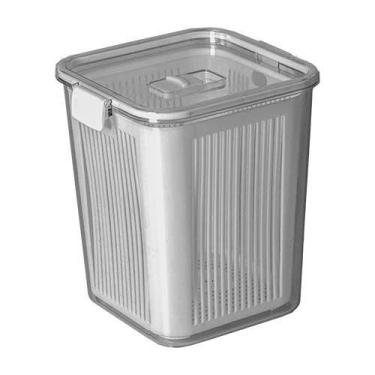 Imagem de Pote Hermético Slim Multiuso 3.050 ML Cinza 1780 Paramount