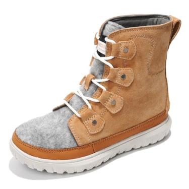 Imagem de Project Cloud Botas De Neve Femininas - Palmilha De Espuma De Memória Impermeável De Camurça Genuína E Botas De Neve De Inverno Antiderrapantes Para Calçados Femininos - Sapatos Para Atividades Ao A