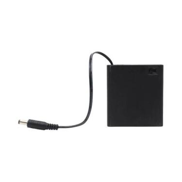 Imagem de Caixa De Armazenamento Para Pilhas AA Para Luzes De LED Suporte De Ene