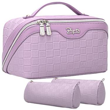 Imagem de Organizador de bolsas de maquiagem BOYATU Travel, conjunto de 3 peças 