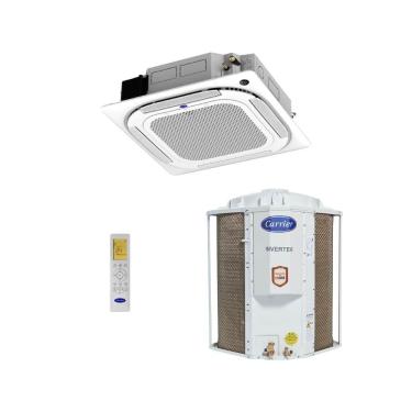 Imagem de Ar Condicionado Split Cassete Inverter 4 Vias Carrier Connect 36000 BTUs Frio - 220V