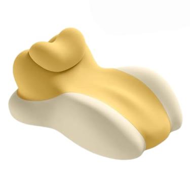 Imagem de Xiamenzcx Almofadas ergonômicas de leitura e soneca para adultos, almofadas multifuncionais para sofá-cama. Perfeito para aliviar a dor no pescoço, meditar e adicionar tempero a momentos íntimos