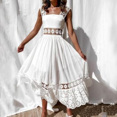 Imagem de vestido longo enyalios feminino -TAMANHO P - LOLITA 