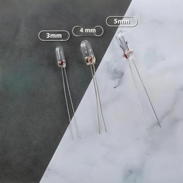 Imagem de Lâmpadas Incandescentes Miniatura Edison 10pcs 0.07A 1.5V 3V 6V 9V 12V