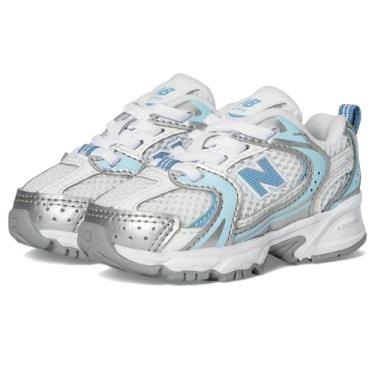 Imagem de New Balance Tênis infantil unissex 530 Bungee (infantil), Sal marinho/água parada, 4 Infant