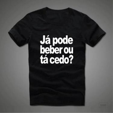Imagem de Camiseta Personalizada Frases 'Já pode beber...' Carnaval - Renovar Co