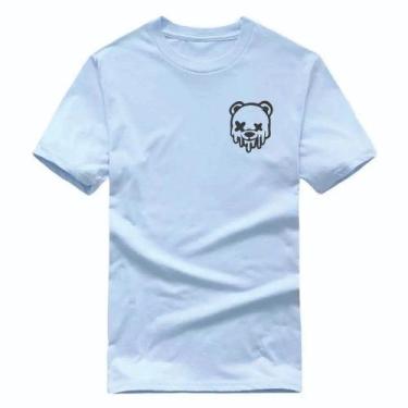 Imagem de Camiseta Personalizada 'Urso' Minimalista - Renovar Confecções, Branco