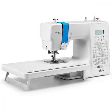Imagem de Máquina de Costura Elgin Premium Plus JX-11.000 200 Pontos Autovolt Branca - 41JX11000EU0