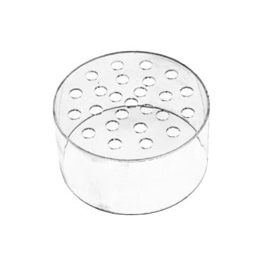 Imagem de KiBcsLic Capa de acrílico para alimentador de corais, proteção para reprodução e alimentação de recifes, proteção antipredação para bloquear peixes, escudo, L