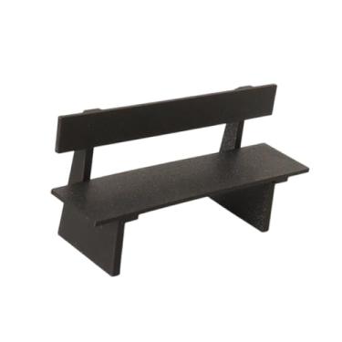Imagem de oshhni Cadeira de mesa para casa de bonecas em miniatura, brinquedo versátil para decoração de casa de bonecas, minimodelo para terreno, jardim de fadas, Cadeira