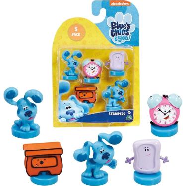 Imagem de Blues Clues Stamps 5pk Tickety Tock Clock Slippery Soap Set