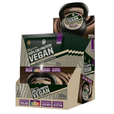 Imagem de 100% Iso Protein Vegan - 10 Sachês de 30g Chocolate - Wod Nutrition