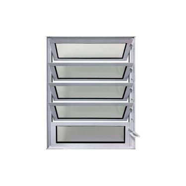 Imagem de Vitro Basculante de Alumínio Branco 100x60 Linha 25