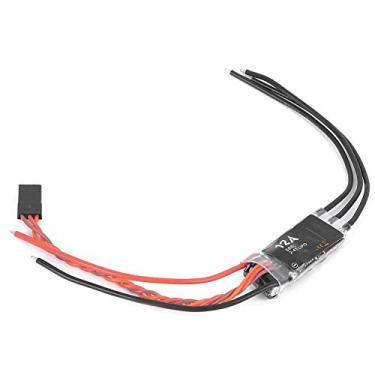 Imagem de Domary 12A ESC, Tamanho Pequeno, Velocidade Rápida, Peso Leve, Alta Compatibilidade Motora, Ajuste de Acidente Vascular Cerebral, Programável para Modelo de Aeronave de Asa Fixa