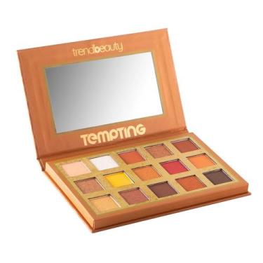 Imagem de Paleta de sombras Trend Beauty Tempting com 15 cores - Lightbek Offici