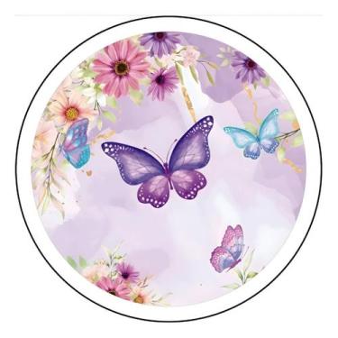 Imagem de Capas Para Mini Painel Redondo De Mesa Temas Diversos - Use Thuco, Bor