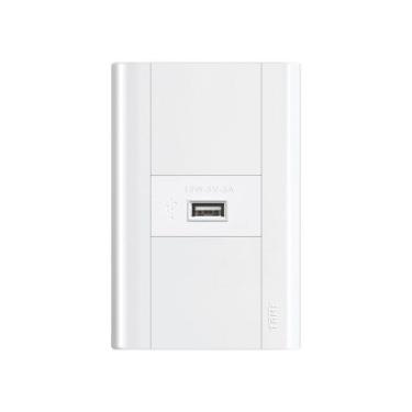 Imagem de Tomada USB Fame Modulare 15W com Placa 4x2