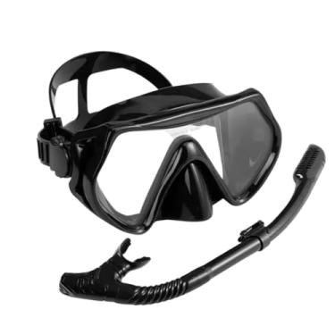 Imagem de Mascara De Mergulho Ocúlos Natação Profissional Semi-seco Preto Praia Verão - Premium Pazie