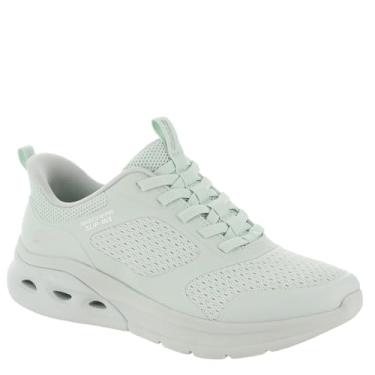 Imagem de Skechers BOBS Arc Waves 2.0-Now On Tênis feminino sem cadarço, Hortelã, 35