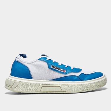 Imagem de Tênis Starter New Ilusion Unissex, Azul, Branco, 34