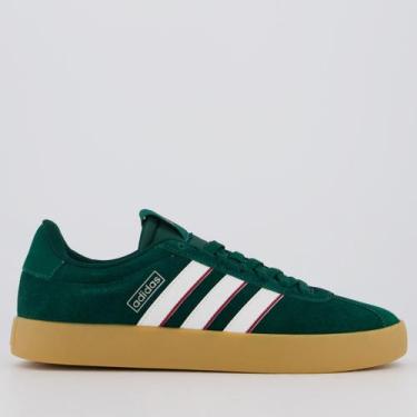 Imagem de Tênis Adidas VL Court 3.0 Verde e Branco, 41