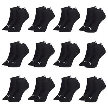Imagem de Kit 12 Pares De Meias Puma Sapatilha Esportiva Masculina