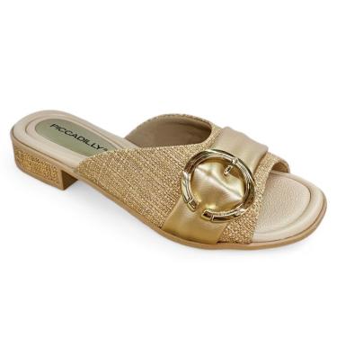 Imagem de Tamanco Piccadilly Taila Salto Baixo Feminino