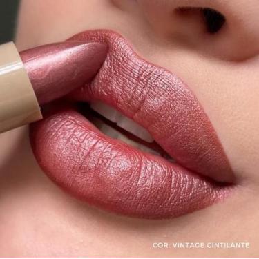 Imagem de Batom Cintilante Mahav Dia a Dia, Vintage Shine