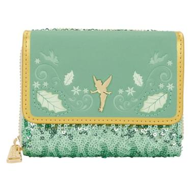 Imagem de Loungefly Disney Tinker Bell Holiday Tri Fold Wallet