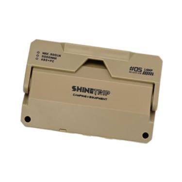 Imagem de Dynwave Mini luzes LED para áreas externas, ângulo ajustável, lanterna portátil, lanterna de acampamento para gramado externo, jardim de sobrevivência ao ar, Cor Areia