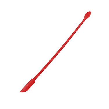 Imagem de Raspadores 1/3 peças mini acessórios de cozinha, pote de manteiga, colher, ferramentas de bolo de creme (vermelho médio)