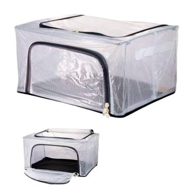 Imagem de Caixa Organizadora Multiuso 100 Litros 59x41x39cm Empilhável