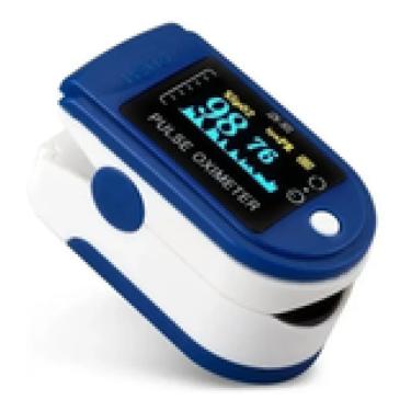 Imagem de Oximetro Digital De Dedo Medidor De Saturação De Oxigênio