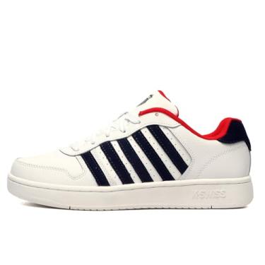 Imagem de K-Swiss Court Palisades Tênis masculino, Casacoat/branco/branco, 42
