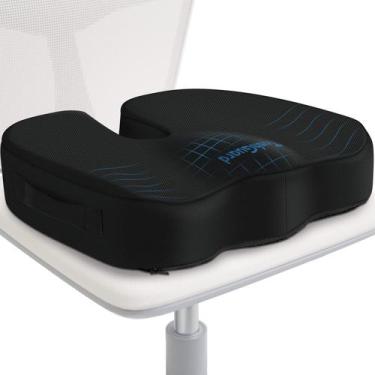 Imagem de Almofada de assento TushGuard para cadeira de escritório Memory Foam B