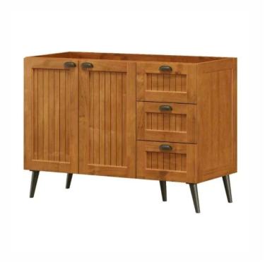 Imagem de Balcão para Cozinha em Madeira 120Cm 2 portas e 3 Gavetas Versalles - Cavazotto