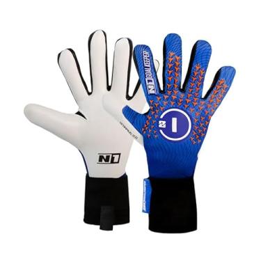 Imagem de Luva de Goleiro Profissional N1 Scorpius (Azul, 10)