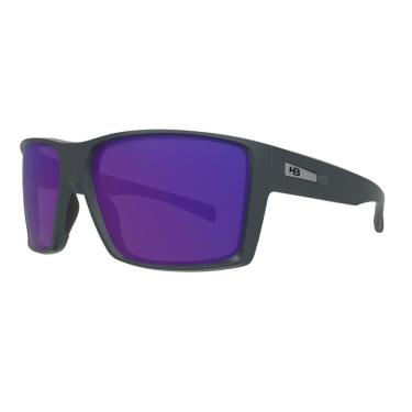 Imagem de Óculos de Sol HB Byron Matte Graphite Blue Chrome-Masculino