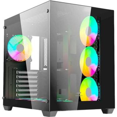 Imagem de Gabinete Gamer C3tech Aquarius Mt-g910 Sem Fans Preto