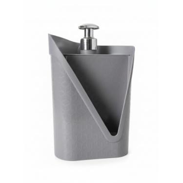 Imagem de Dispenser Click para Detergente 500ml Cinza