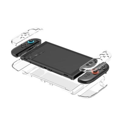 Imagem de Capa Case Acrílico Transparente Cristal para Nintendo Switch 2  Proteç