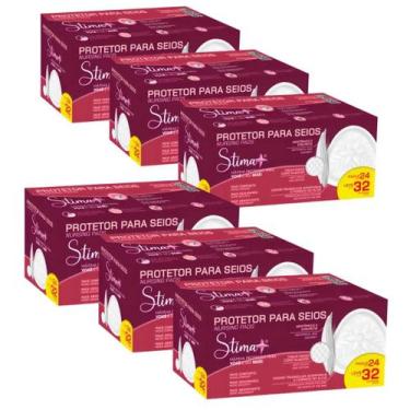 Imagem de Absorvente para Seios Stima Com 32 unidades - Stima+, 6 Pacotes