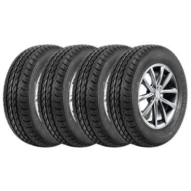 Imagem de KIT 4 Pneus Lanvigator Mile Max 205/75R16C Aro 16C 110/108R 8 Lonas