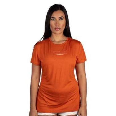 Imagem de Blusa Colcci Laranja Russet Feminina-Feminino