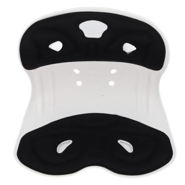 Imagem de Fafeicy Almofada Ergonômica do Assento de Apoio Lombar, Almofada Portátil de Apoio Lombar Com Material de Polipropileno Respirável para Cadeira de Escritório, Assento de Carro e (Preta)