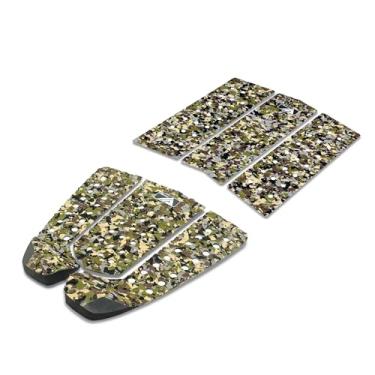 Imagem de Almofada de tração de EVA de 3/6 peças para prancha de surf, adesivo profissional/aplica todas as pranchas - pranchas de surf, shortboards, longboards, skimboards/várias opções de cores (verde