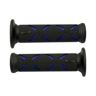 Imagem de Manoplas Universais De Borracha 22MM Para Guidão De Moto  Acessórios D